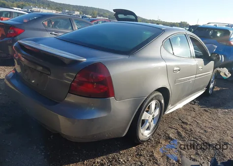 2007 Pontiac Grand Prix из США, поврежденный, VIN 2G2WP552371228672
